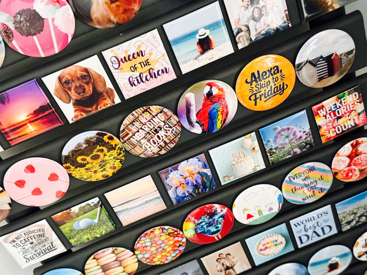 6 x Custom Fridge Magnets
