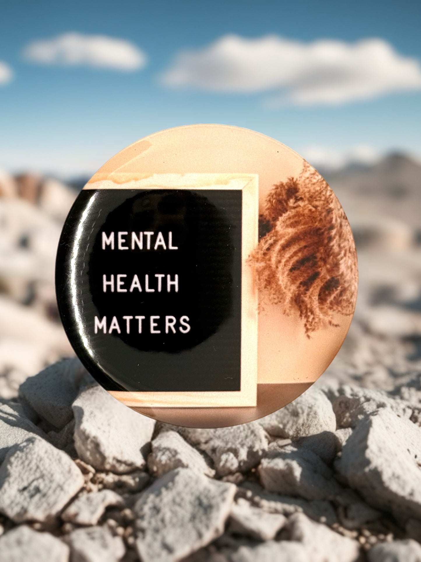 Mental Health Matters Pin Badge | Awareness Badge