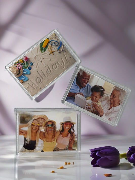 Custom Acrylic Photo Magnets | Personalised Fridge Magnets