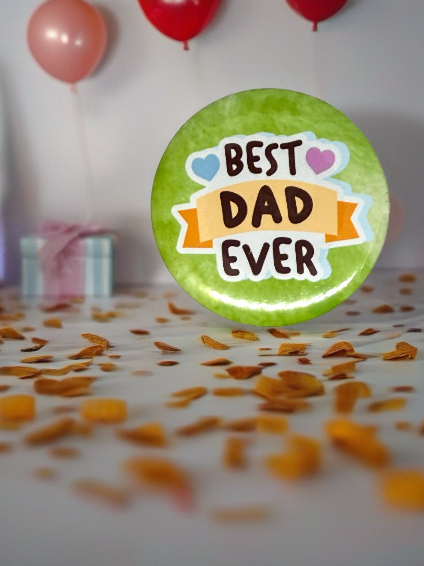 Best Dad Ever | Bottle Opener or Pin Badge | Gift for Dad