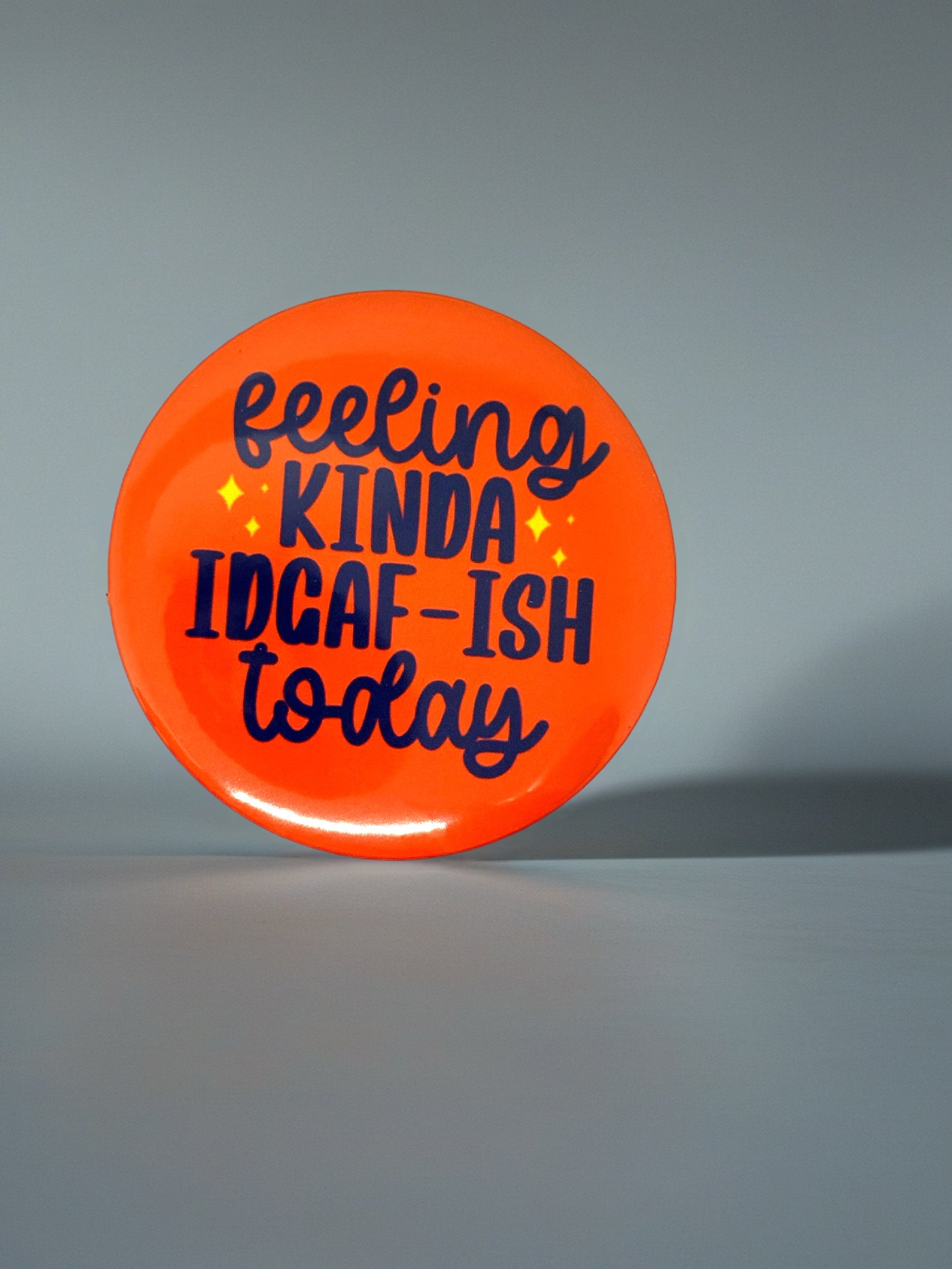 IDGAF | Funny Bottle Opener or Pin Badge | Adult Humour Gift