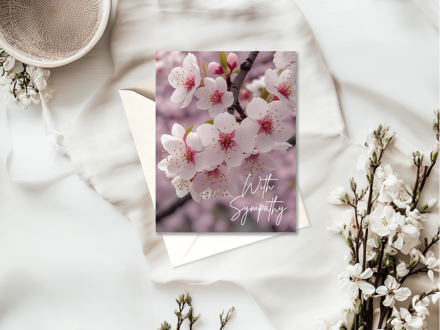 Sympathy Card – High Quality & Elegant Condolence Greeting