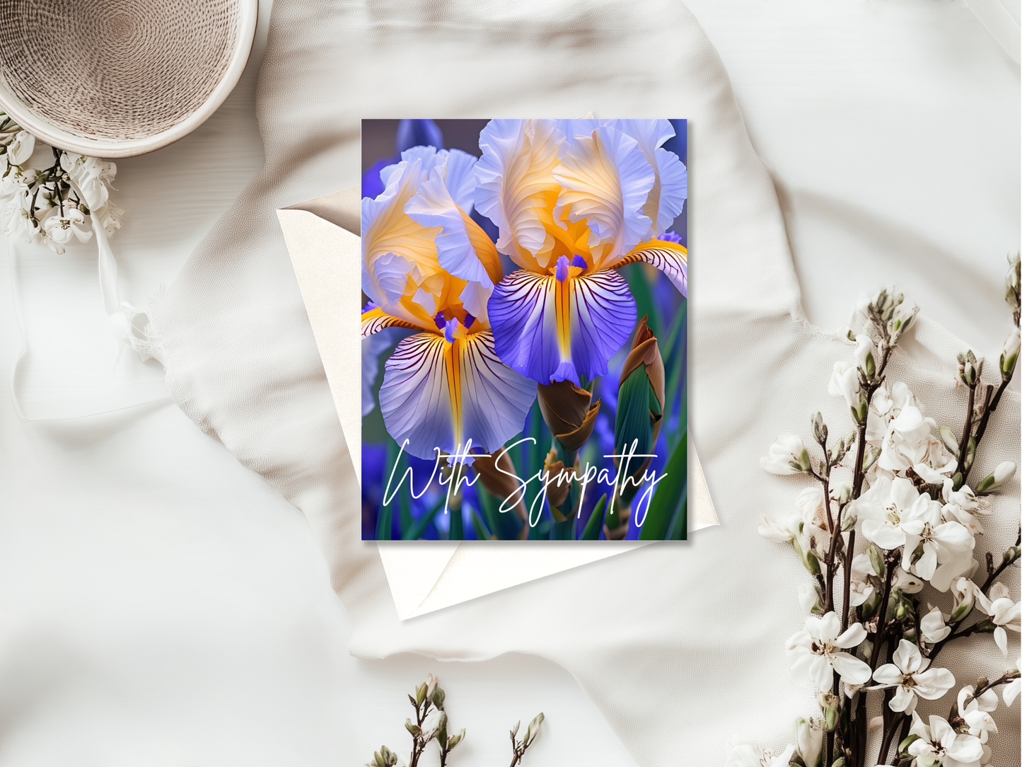 Sympathy Card – High Quality & Elegant Condolence Greeting