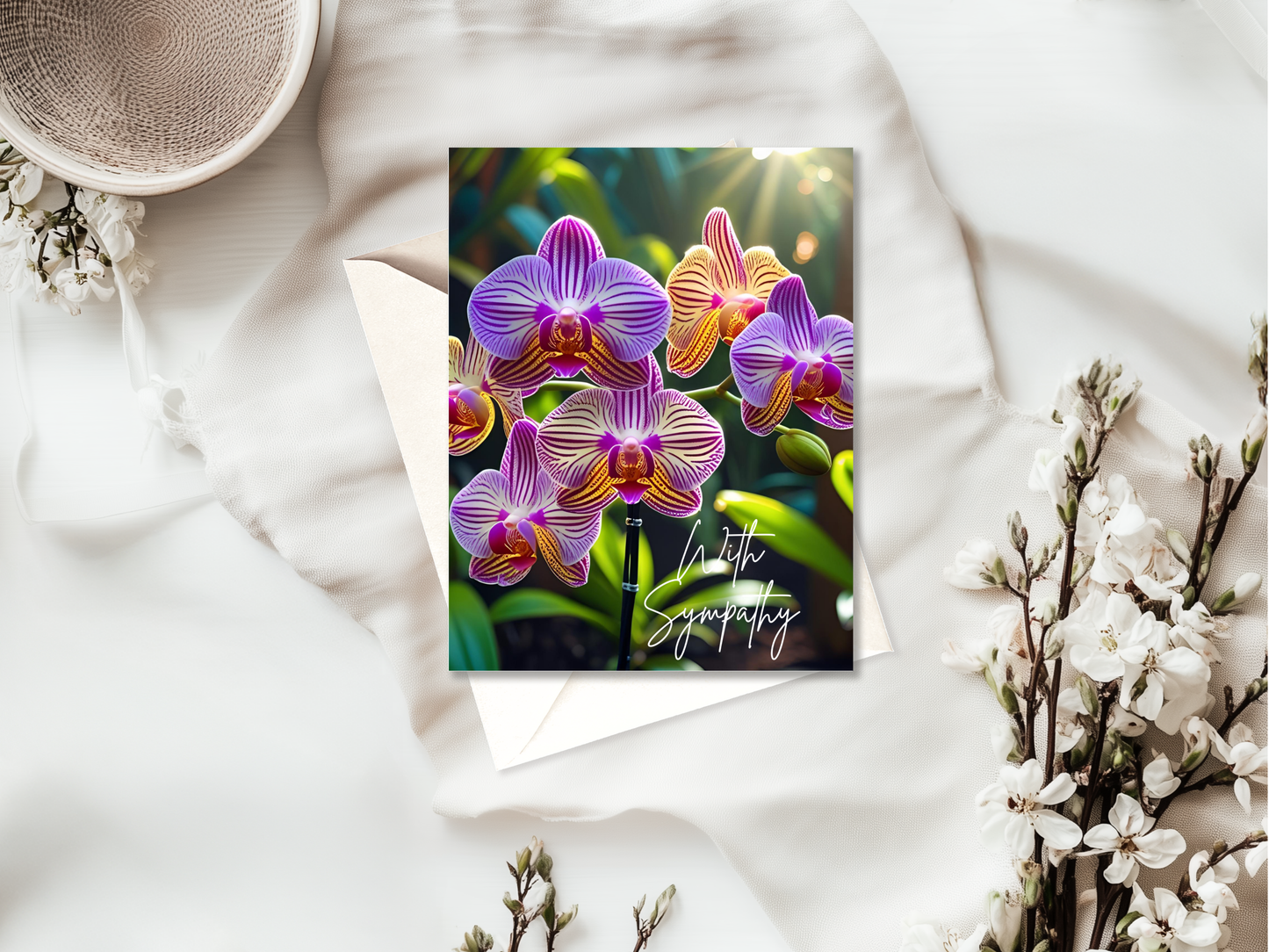 Sympathy Card – High Quality & Elegant Condolence Greeting