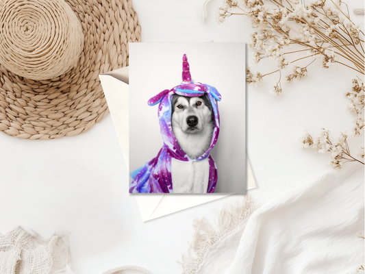 Funny Animal Card | Birthday | Blank | High Quality | For Humans & Pets
