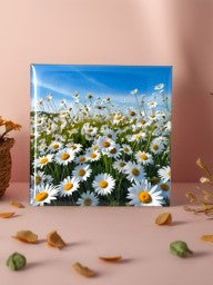 Daisy Field Fridge Magnet | Floral Kitchen Décor