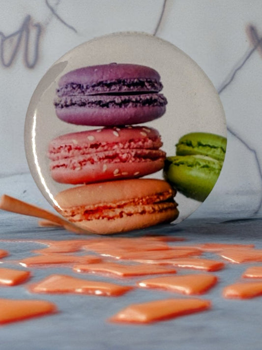 Macaron Fridge Magnet | Colourful Dessert Kitchen Décor