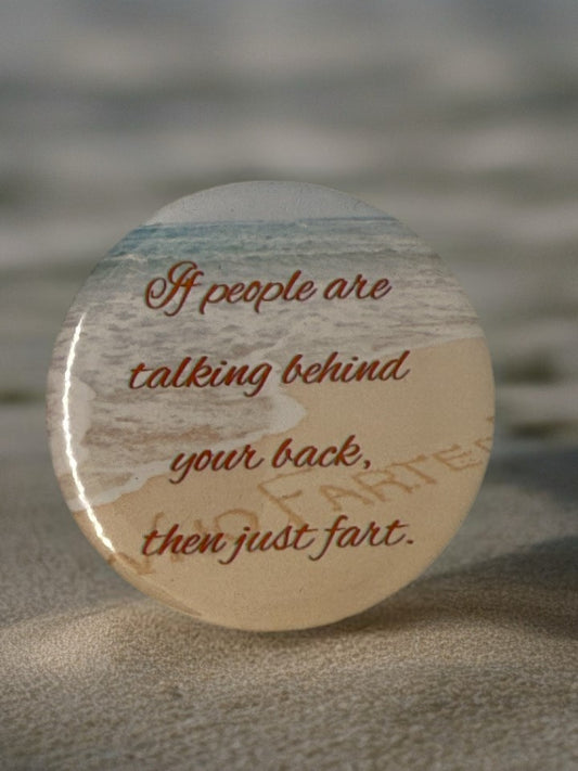 Just Fart Gag Gift | Funny Quote Fridge Magnet