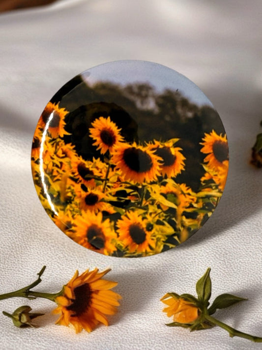 Sunflower Fridge Magnet | Bright & Cheerful Home Decor