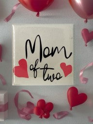 Mum Of Two Fridge Magnet | Gift For Mothers