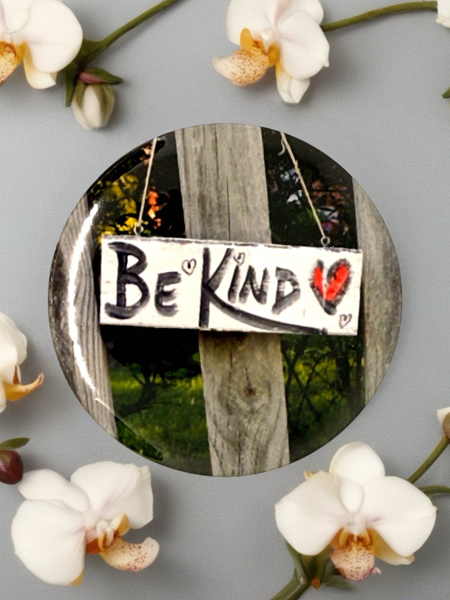 Be Kind Pin Badge | Heartfelt Message