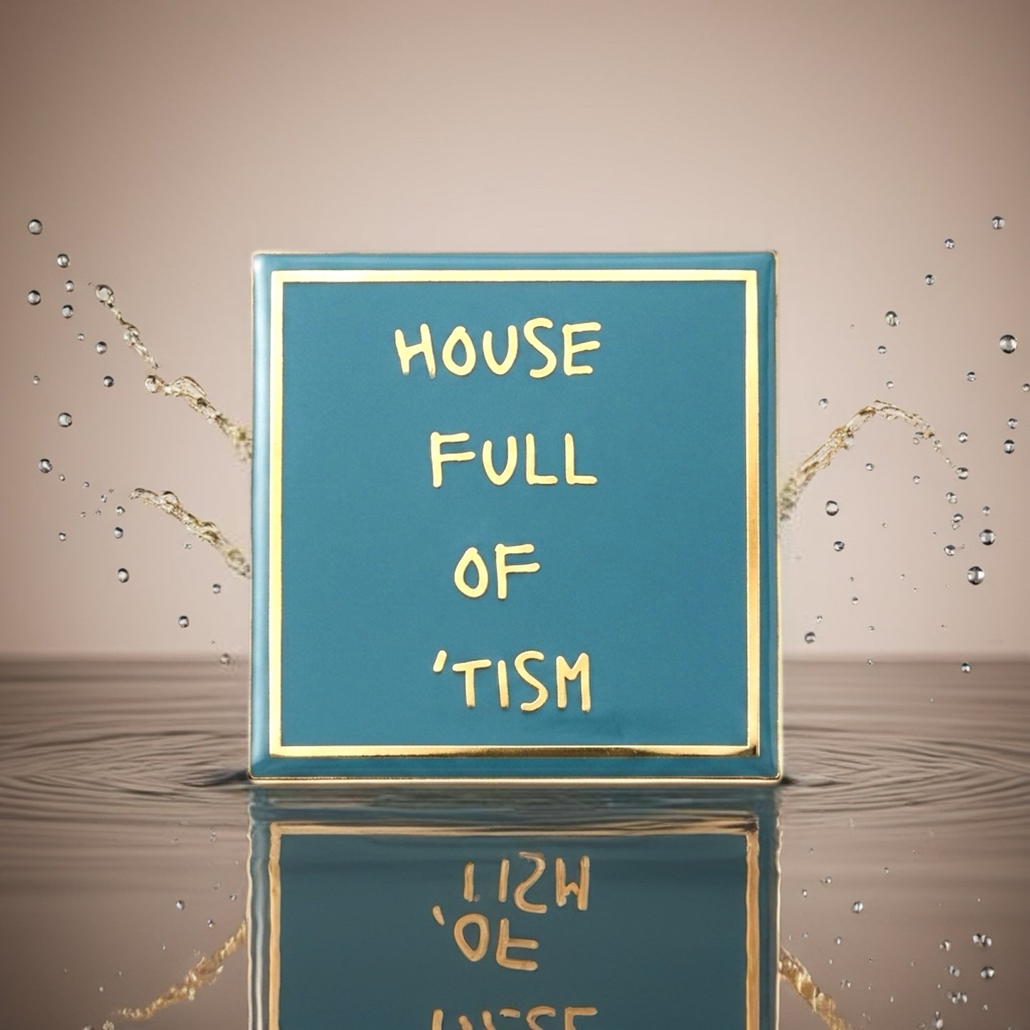 House Full Of 'Tism Fridge Magnet | Bright Décor