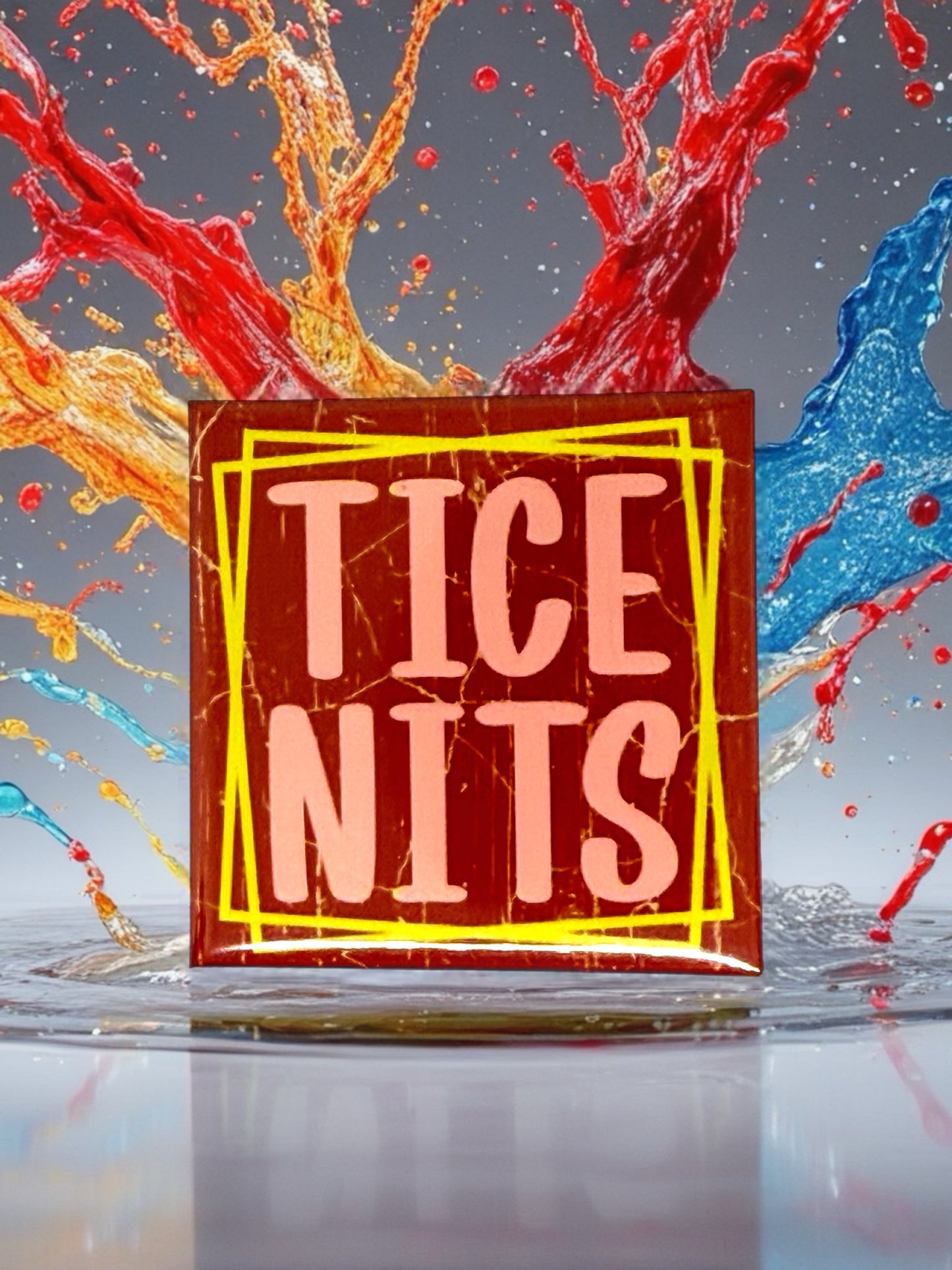Tice Nits Fridge Magnet | Bright Décor