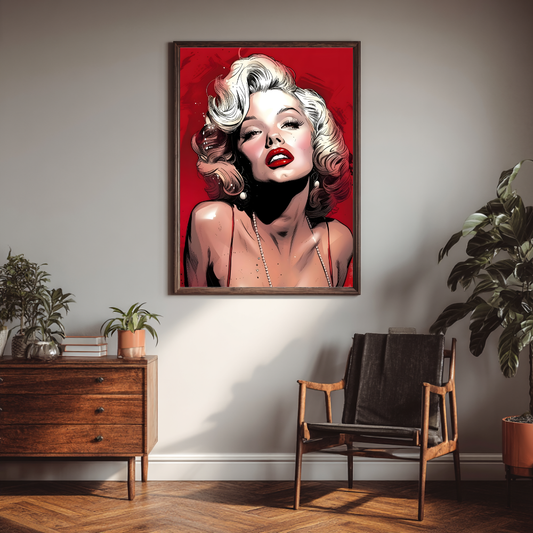 Marilyn Wall Art | Colourful Modern Print