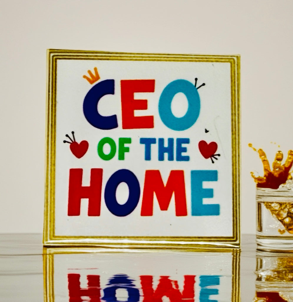 CEO Of The Home Fridge Magnet | Bright Décor
