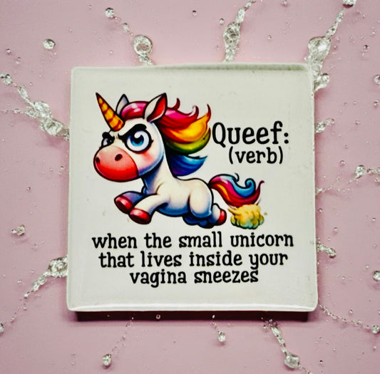 Vagina Sneeze Fridge Magnet | Bright Décor