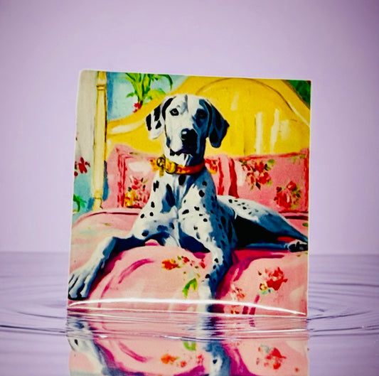 Dog Art Fridge Magnet | Bright Décor